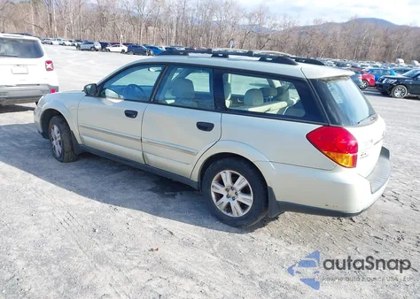 2005 Subaru Outback 2.5I z USA, uszkodzony, nr VIN 4S4BP61C457391809